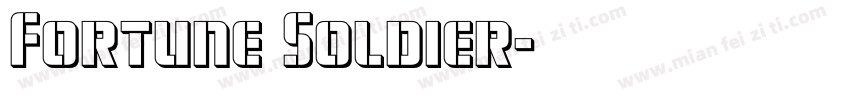 Fortune Soldier字体转换